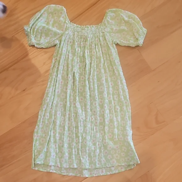 Billabong Green Floral Dress
